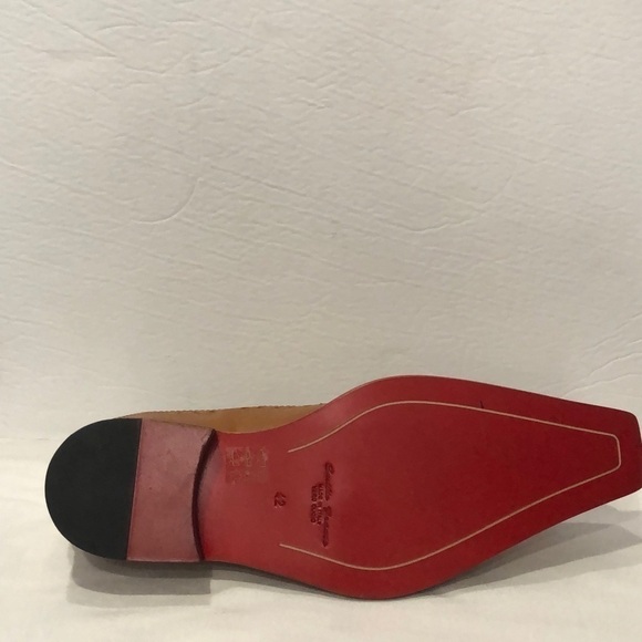 Emilio Franco shoes Italian leather cognac oxford - Picture 5 of 7